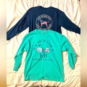 2 med. long sleeve - Black Dog & Newport shirt